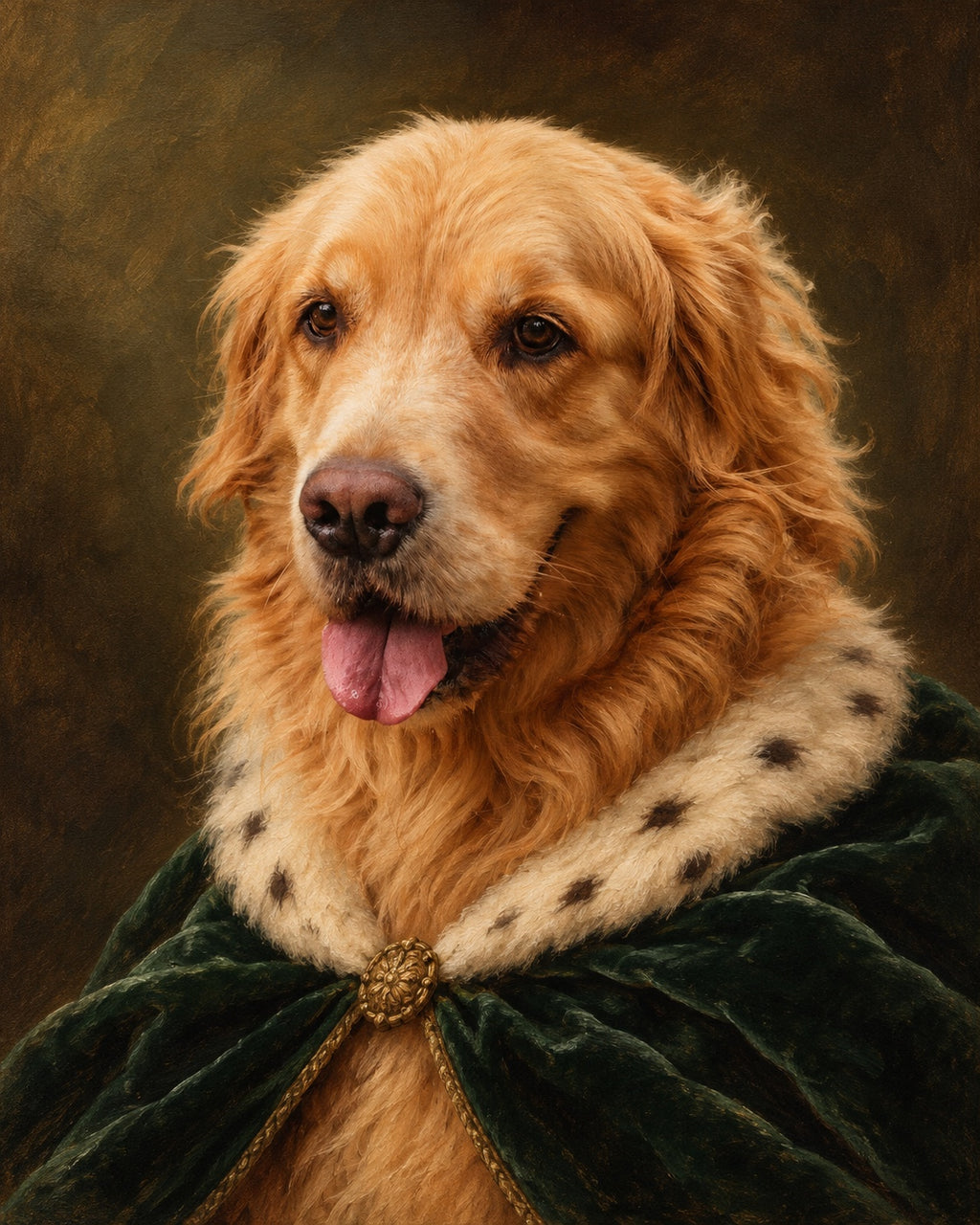Royal portrait style example