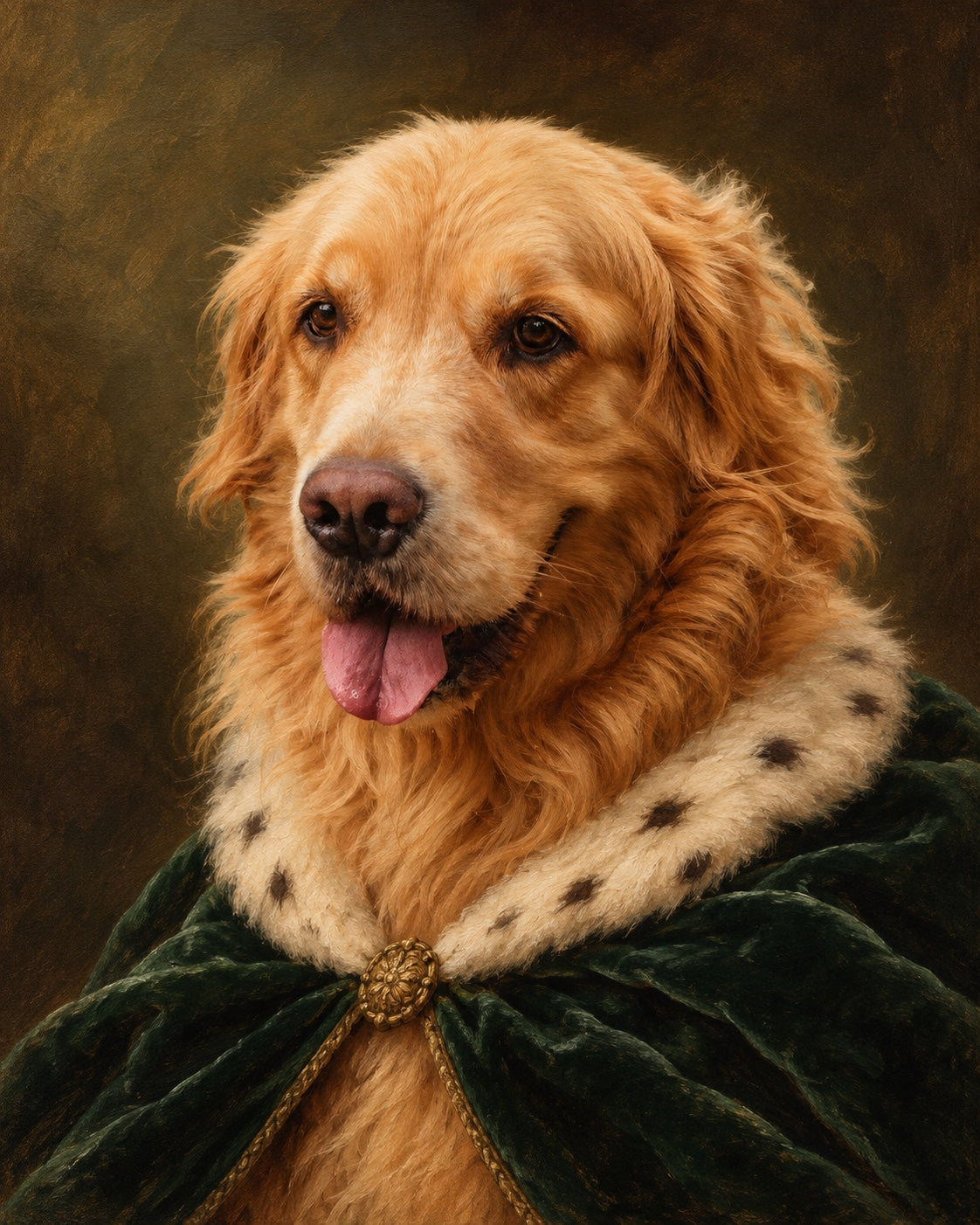Royal portrait style example